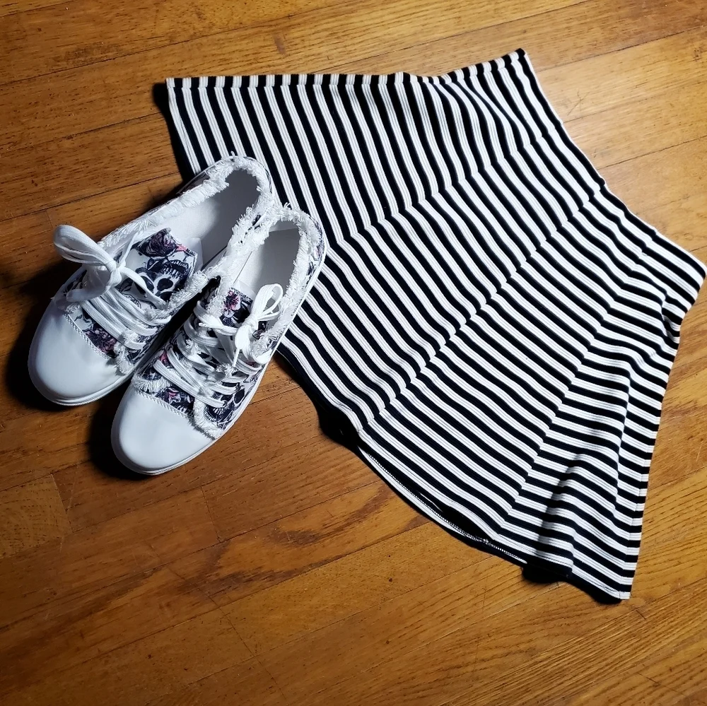 Aeropostale Striped Mini Skirt ♥️ - Picture 6 of 7